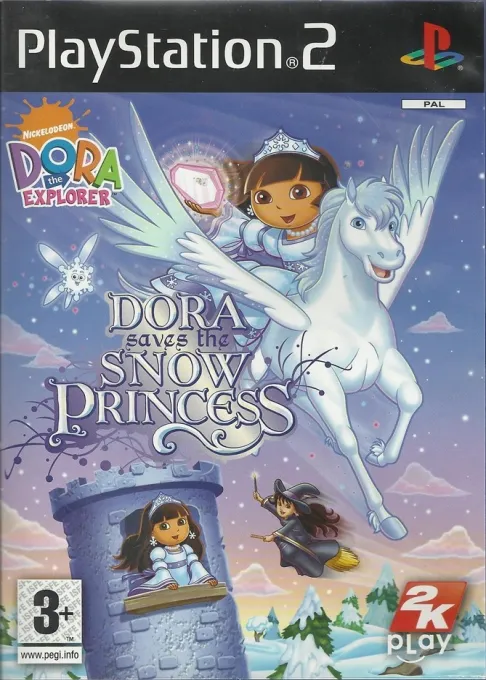 Nickelodeon Dora the Explorer - Dora Saves the Snow Princess (Europe, Australia) (En,Fr,Nl)